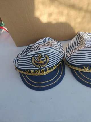 2 Gorras de Gondolero Venecia