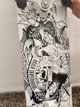 Skate Oxelo con Diseño Gráfico