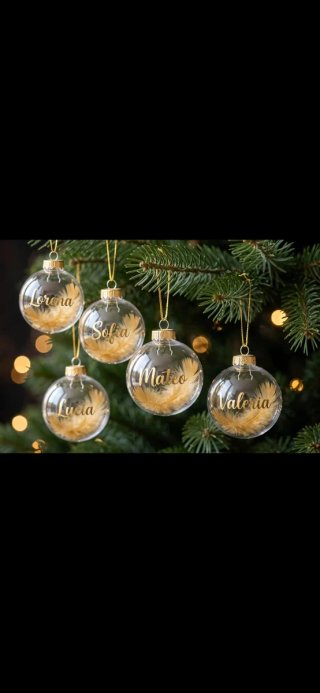 Bola de Navidad Personalizada