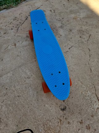 Skate tipo Penny azul