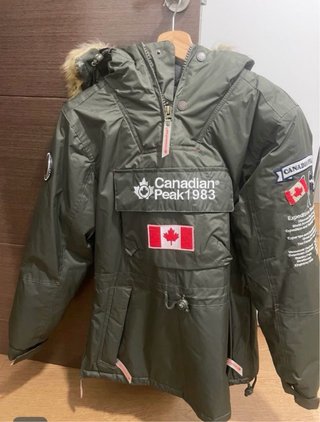 Chaqueta Canadian Peak Verde