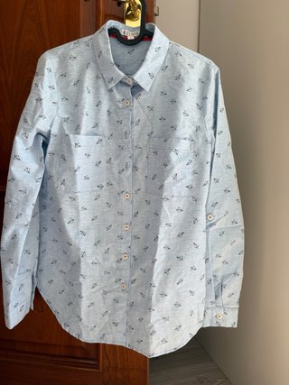 Camisa Kling XS azul cielo