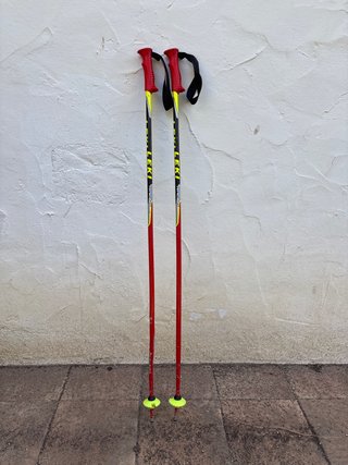 Palos de Esquí Leki Racing Rojos