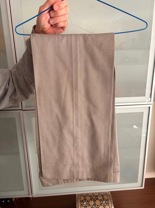 Pantalón Mujer, de vestir Massimo Dutti beige