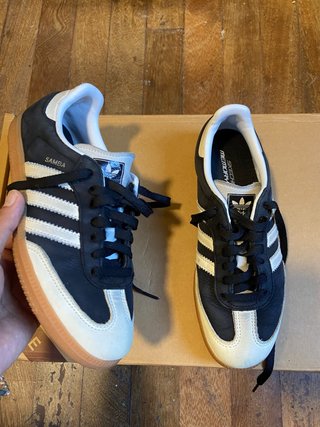 Zapatillas Adidas Samba Negro y Blanco