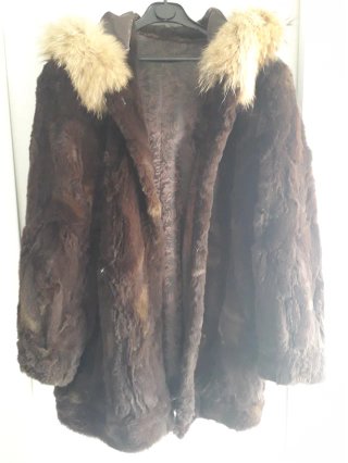 Chaquetón de Piel de Zorro de Grecia