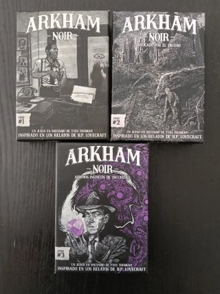 Lote Arkham Noir ENFUNDADO PREMIUM