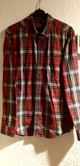 Camisa cuadros marca HM Talla S