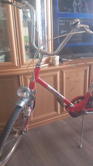 Bicicleta Vintage Clásica Roja