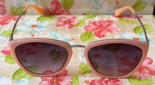 Gafas de sol ojo de gato rosas