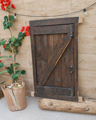 4 Ventanas de Madera Rústica Opción individual