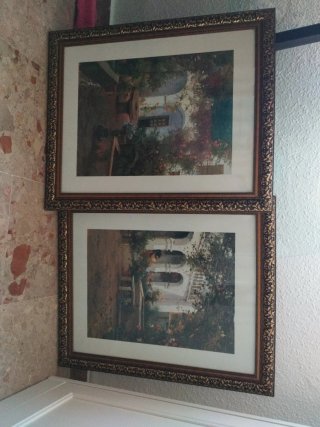 Conjunto de 2 Cuadros Vintage