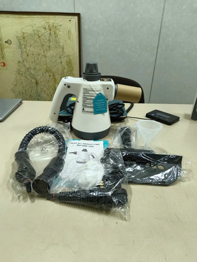 Limpiador a vapor portátil a presión