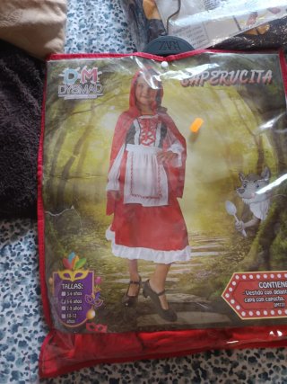 Disfraz de Caperucita Roja para Niña