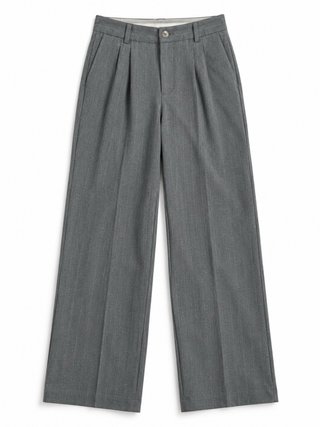 Pantalón Gris de Rayas