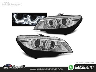 FAROS DELANTEROS OJOS DE ANGEL 3D U PARA BMW Z4 E89 2009-2013