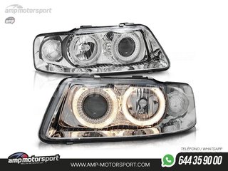 FAROS DELANTEROS OJOS DE ANGEL PARA AUDI A3 8L