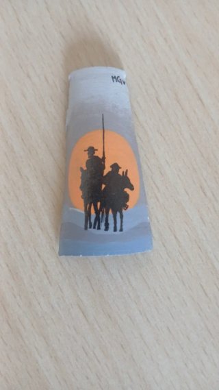 Tejita miniatura con imán