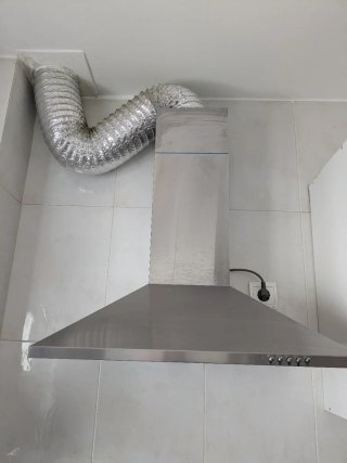 Campana Extractora de Acero Inoxidable