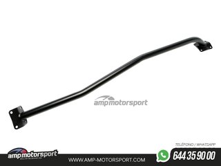 BARRA DE TORRETAS DELANTERA EN ACERO PARA AUDI 80 1987-1996 - NEGRA