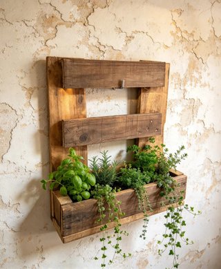 Estantería Vertical de Madera Raíces