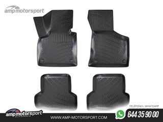 ALFOMBRILLAS DE GOMA RIZLINE PARA AUDI A3 2003-2013