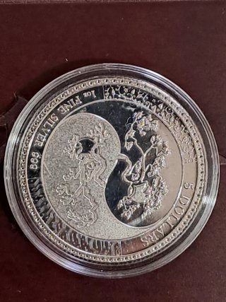 Onza de plata