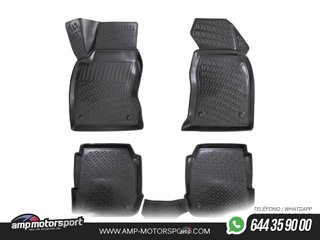 ALFOMBRILLAS DE GOMA RIZLINE PARA AUDI A6 1997-2004