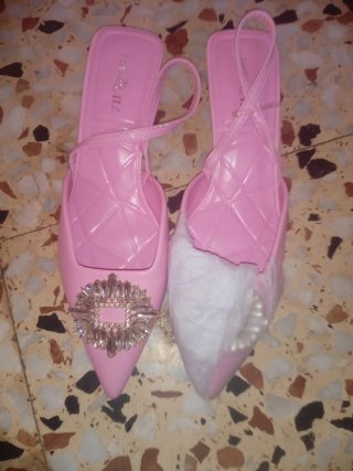 Zapatos de tacón rosa Mari Paz