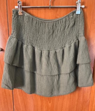 Falda pantalón verde
