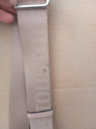 Asa para bolso Tous beige