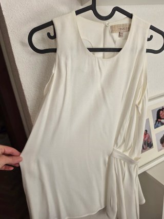 Blusa Blanca Trucco Talla S