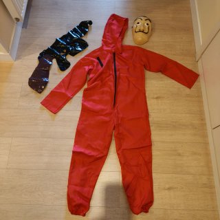 Disfraz La Casa de Papel Talla S Perfecto estado.