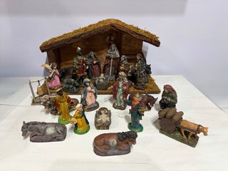 LOTE DE FIGURAS DE BELEN