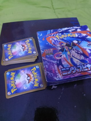 Lote Cartas Pokémon Ninja Spinner