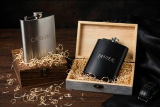Petaca Personalizada con Caja