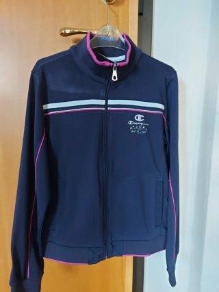Champion tuta sportiva bambina blu