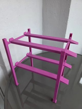 Expositor/elevador coches rc 1/18 en 3D