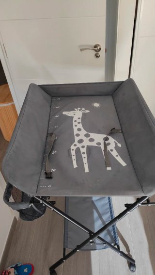 Cambiador de Bebé Plegable con Estampado