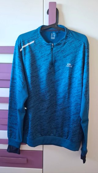 Camiseta Deportiva Kalenji Azul Talla XL