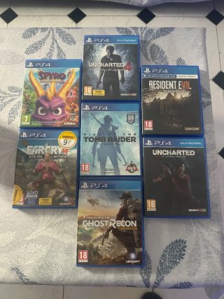 Juegos para PS4 leer descripción
