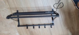 Perchero IKEA Portis Negro