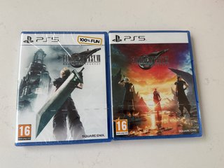 Final Fantasy VII Remake y Rebirth PS5