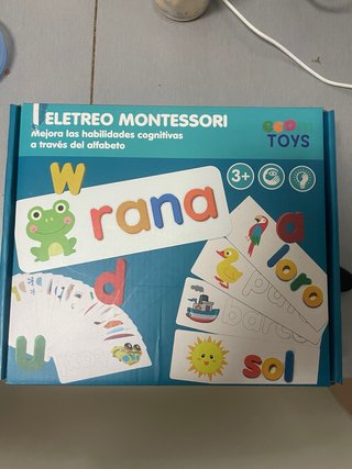 Juego de Deletreo Montessori Eco Toys