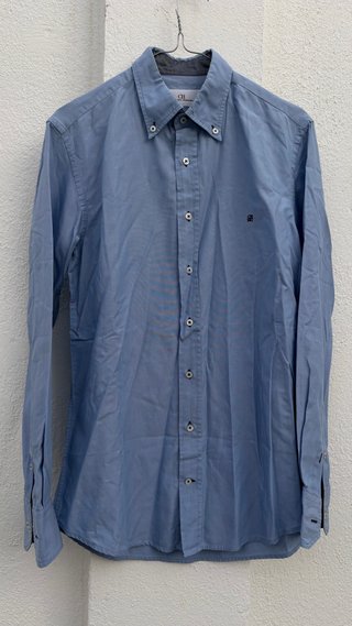 Camisa Azul Carolina Herrera