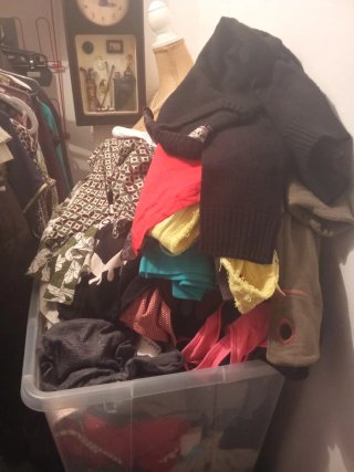 Lote de ropa variada