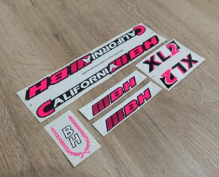 Set de Pegatinas BH California Rosas
