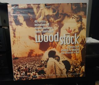 Laser Disc Woodstock: The Director's Cut NTSC