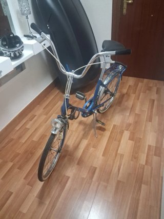 Bicicleta Vintage Azul