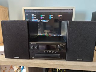 Equipo de Música Panasonic SA-PMX80 con Altavoces